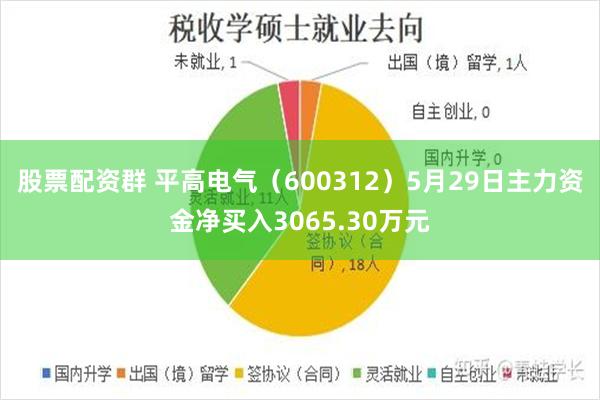 股票配资群 平高电气（600312）5月29日主力资金净买入3065.30万元