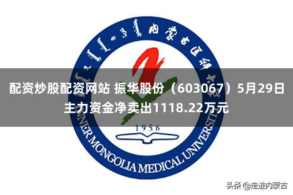 配资炒股配资网站 振华股份（603067）5月29日主力资金净卖出1118.22万元