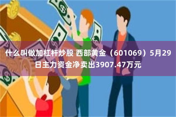 什么叫做加杠杆炒股 西部黄金（601069）5月29日主力资金净卖出3907.47万元