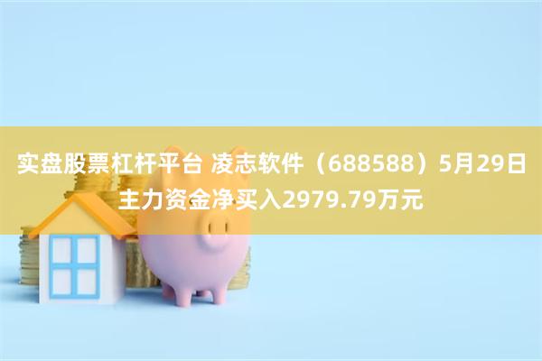 实盘股票杠杆平台 凌志软件（688588）5月29日主力资金净买入2979.79万元