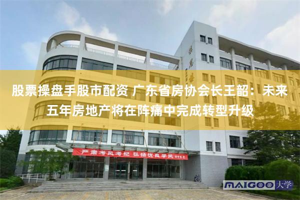 股票操盘手股市配资 广东省房协会长王韶:未来五年房地产将在阵痛中完成转型升级