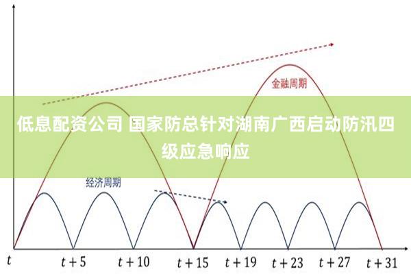 低息配资公司 国家防总针对湖南广西启动防汛四级应急响应