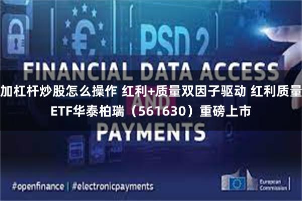 加杠杆炒股怎么操作 红利+质量双因子驱动 红利质量ETF华泰柏瑞（561630）重磅上市