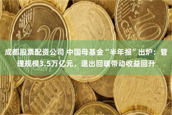 成都股票配资公司 中国母基金“半年报”出炉：管理规模3.5万亿元，退出回暖带动收益回升