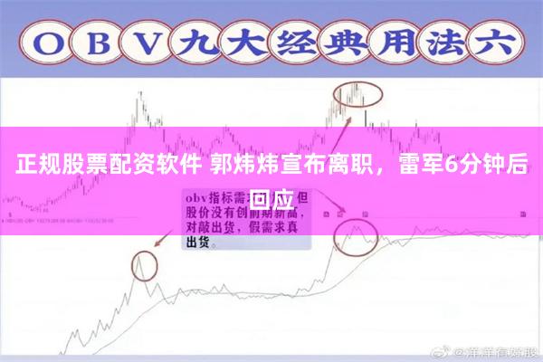 正规股票配资软件 郭炜炜宣布离职，雷军6分钟后回应